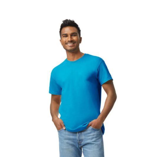 PLAYERA ADULTO TONOS AZULES
