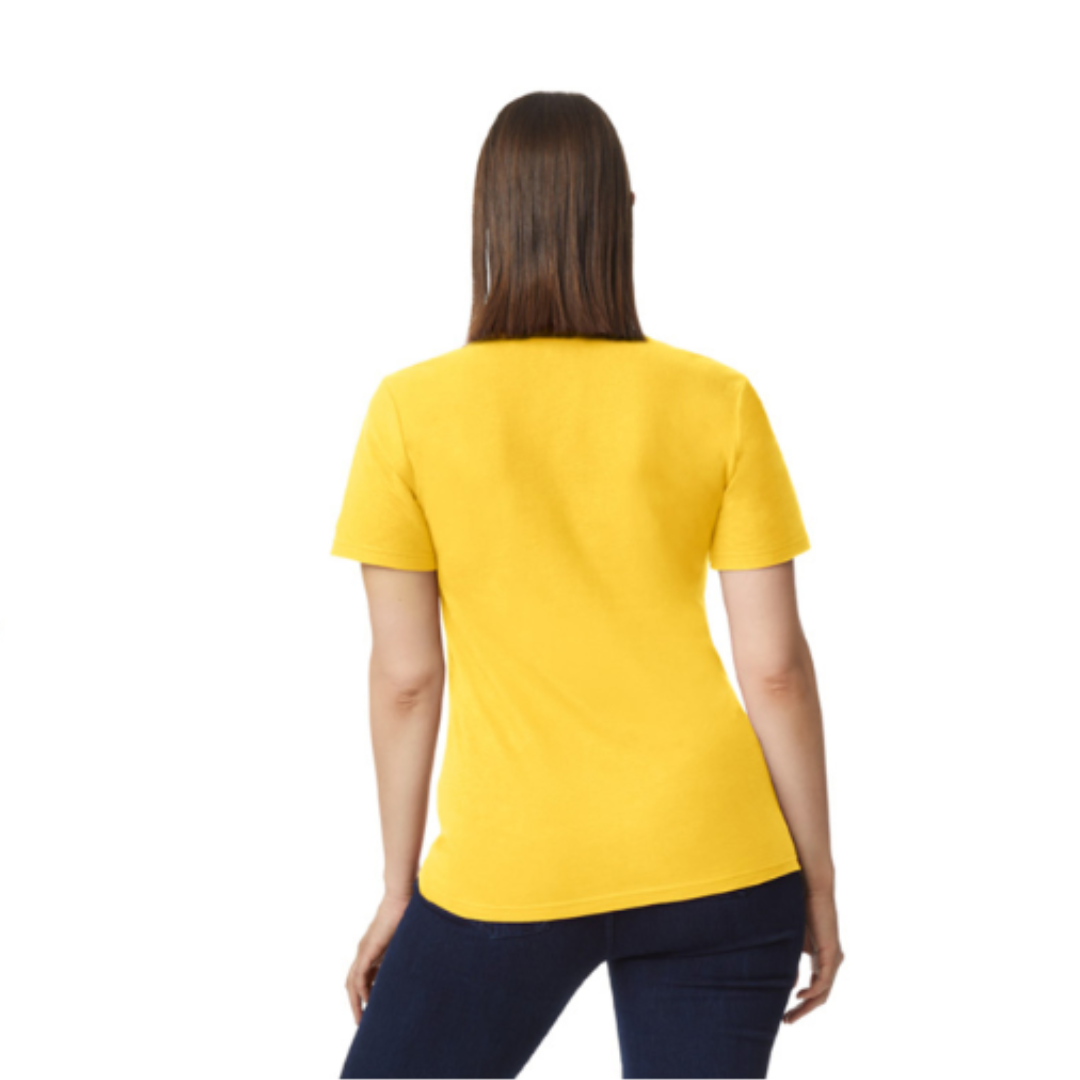 Camiseta polo de piqué de mujer