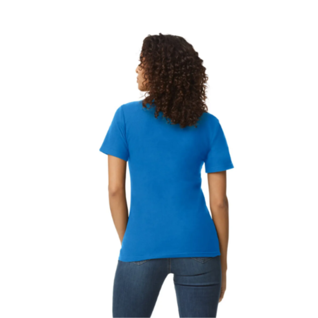 Camiseta polo de piqué de mujer