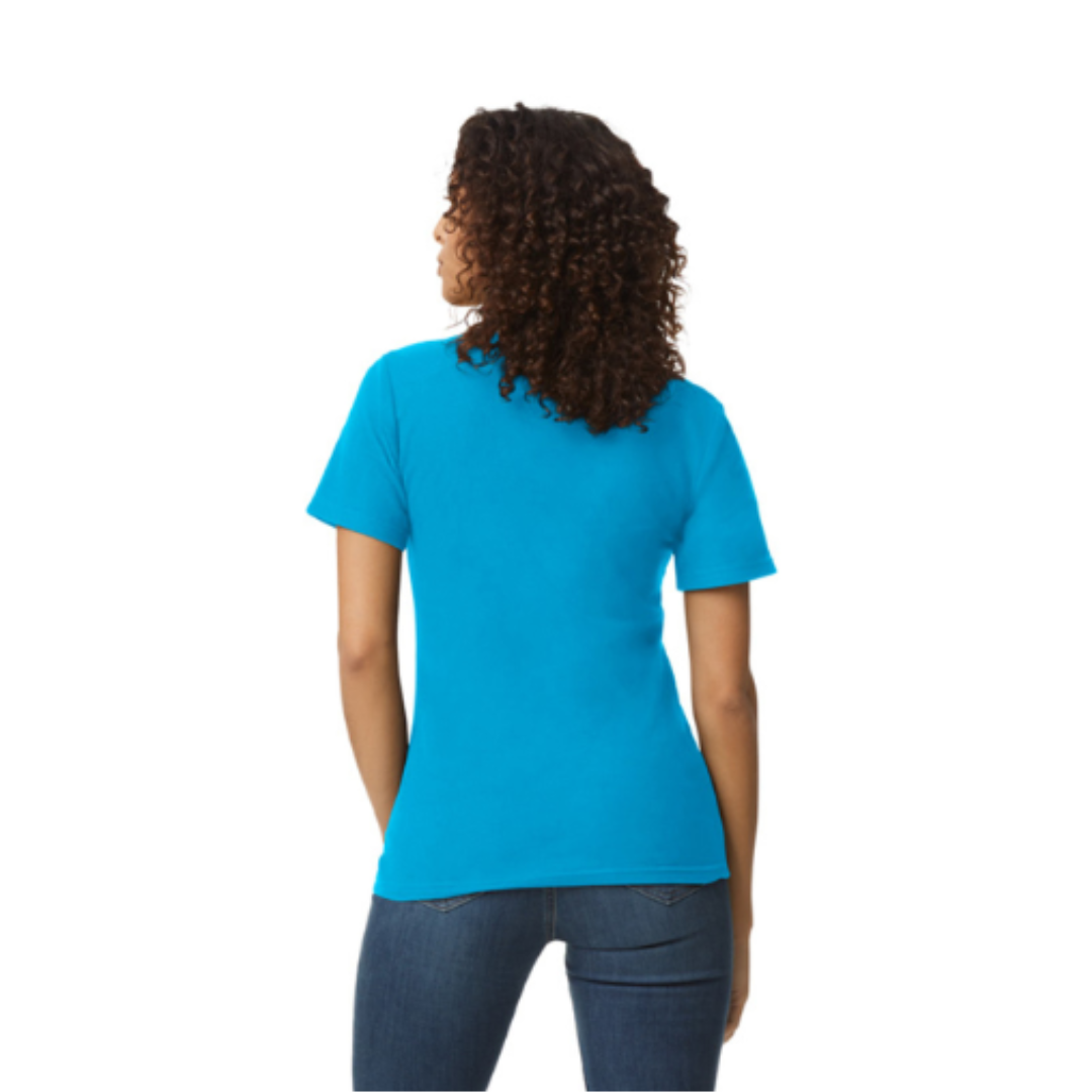 Camiseta polo de piqué de mujer
