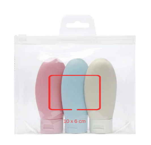 SET DE BOTELLAS DE VIAJE